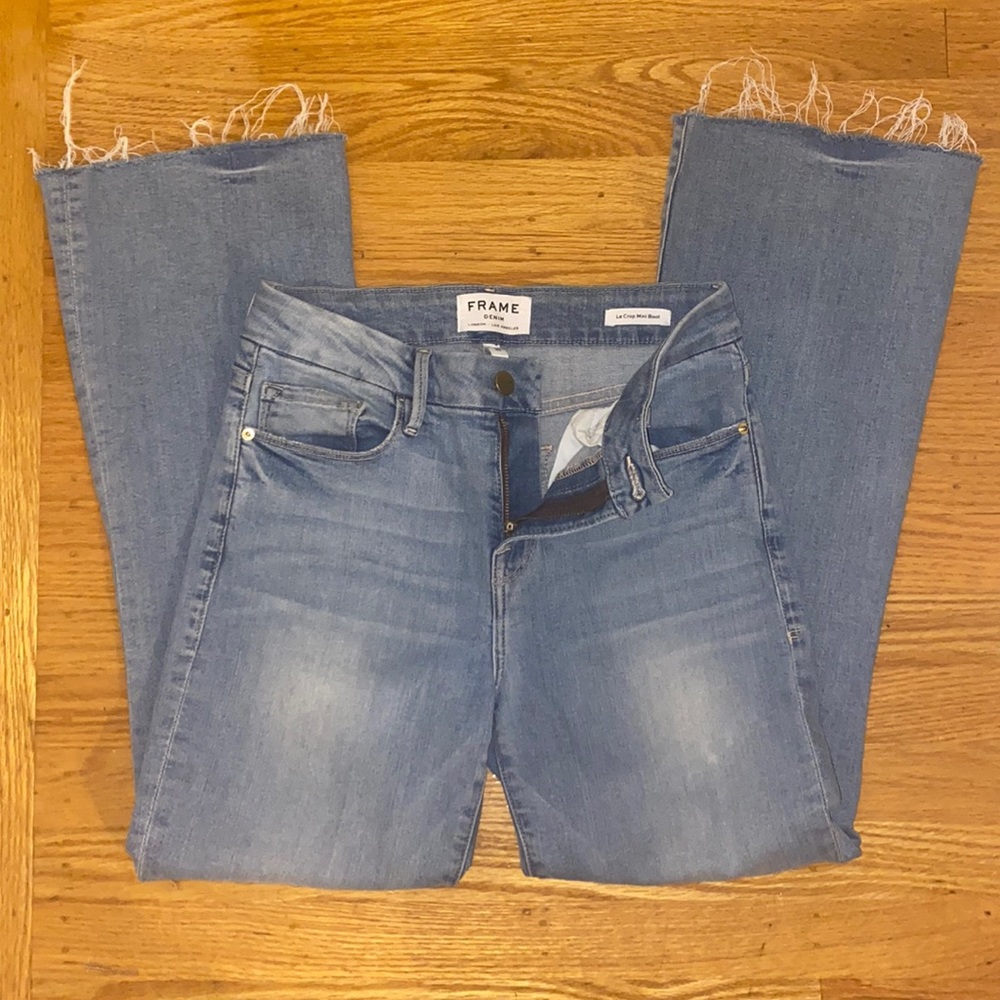 Frame Le crop mini boot